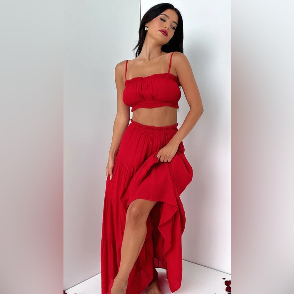 Maxi Skirt Set